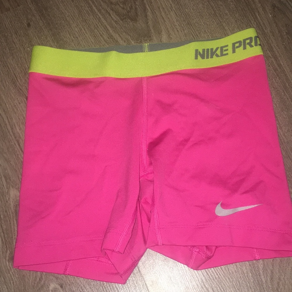 Nike pro compression shorts
